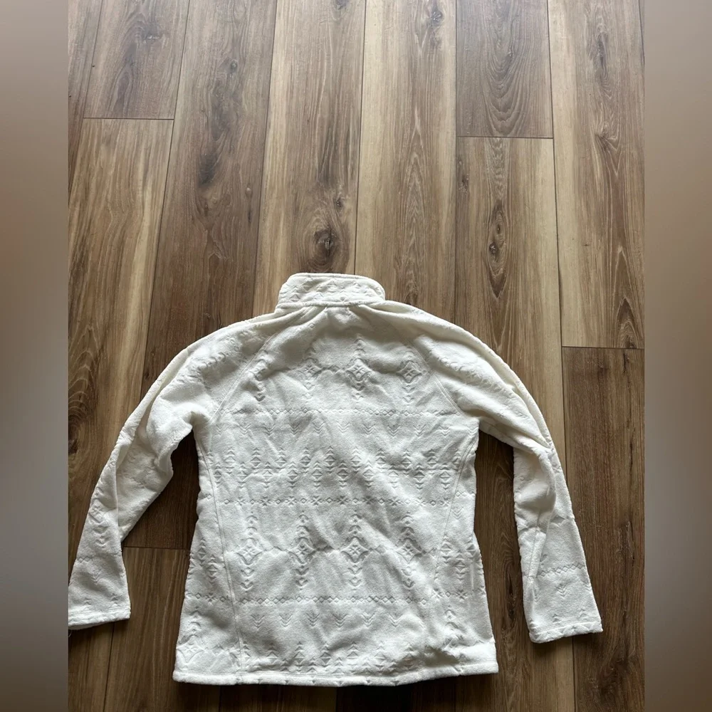 North River Women's ivory Zip-Up Sweater size small NWT